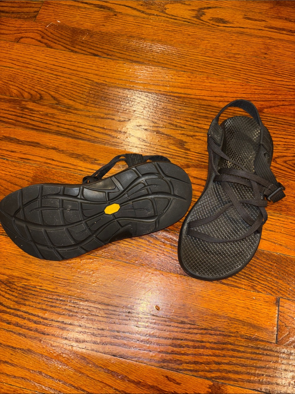 Chaco Black Sport Sandals